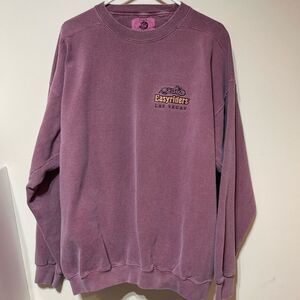 Authentic Pigment Easy Rider Men’s Sweatshirt 2XL Light Burgundy